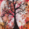 October Tree painting by Kristy Lewellen
