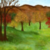 "Orchard" painting by Kristy Lewellen
