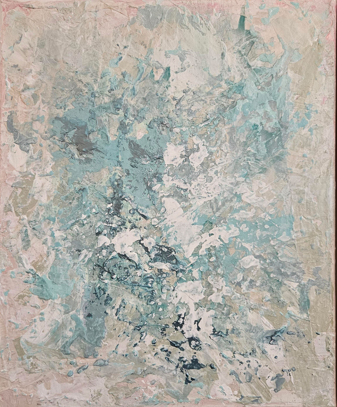 Coastal — original acrylic painting by Kristy Lewellen