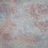 Neutral abstract painting in soft blush, cream, and pale blue with lace texture