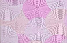 Pink Groove — original acrylic painting by Kristy Lewellen